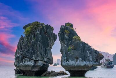 Voyager dans la baie d’Ha Long en octobre
