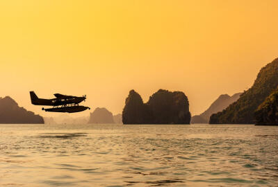 Visiter la baie d'Halong en hydravion