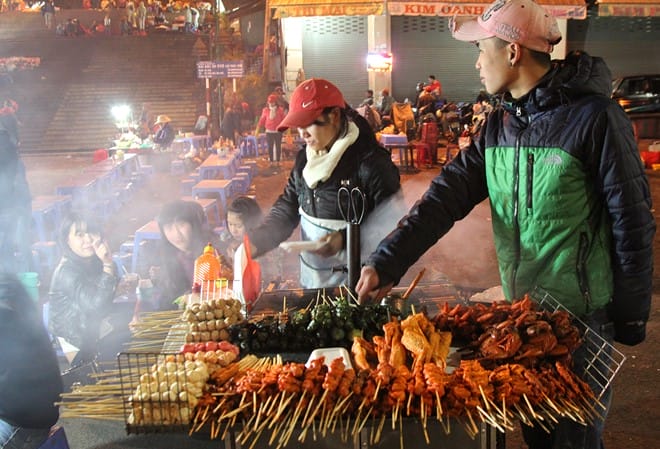 Manger a Dalat Vietnam cuisine de rue