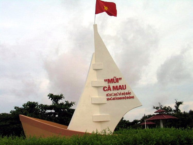Ca Mau delta du Mekong