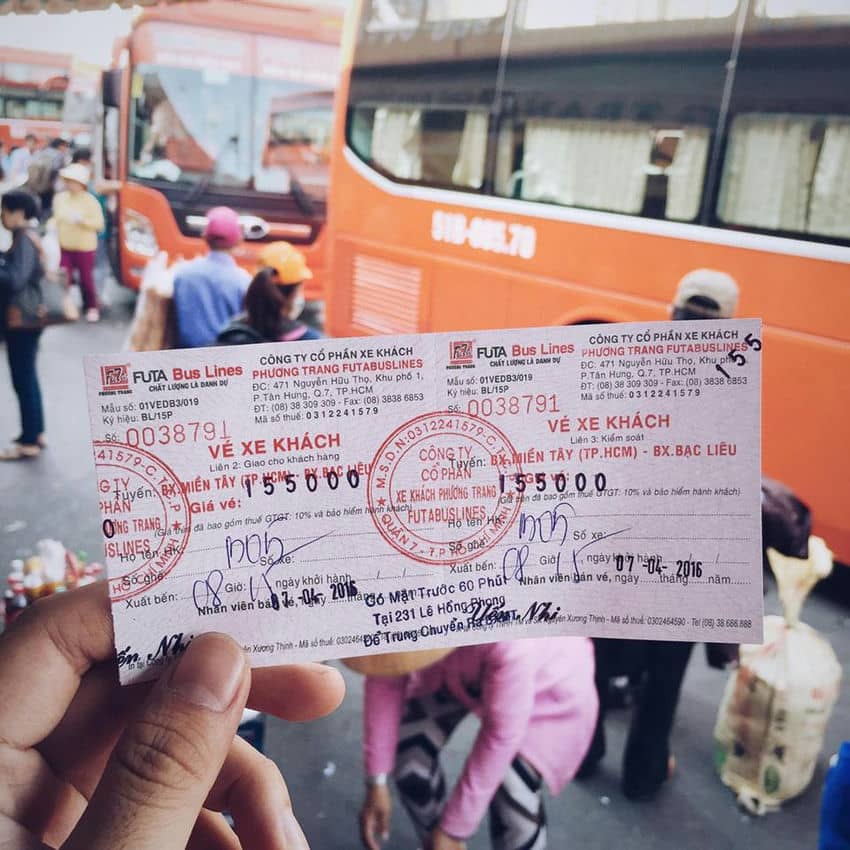 ticket bus delta mekong
