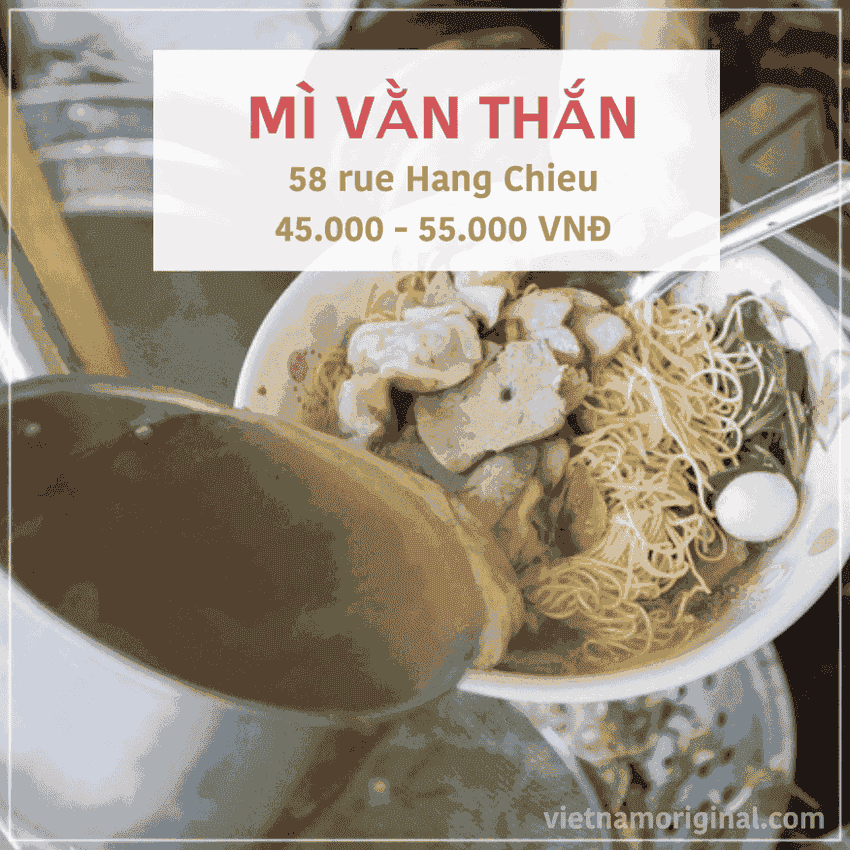Quand et quoi manger Hanoi