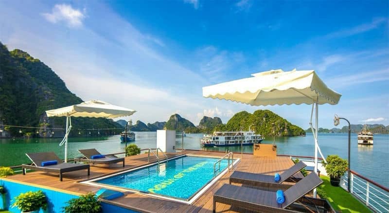 Swimming pool and sundeck